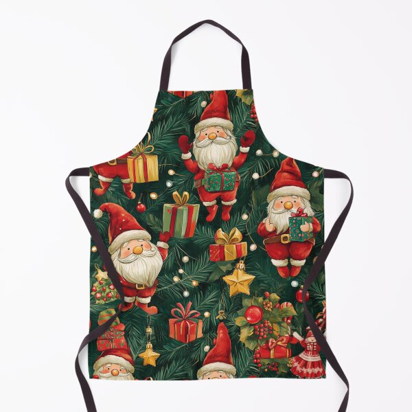 Item preview, Santa Christmas Pattern designed and sold by NicolasGlowArt.