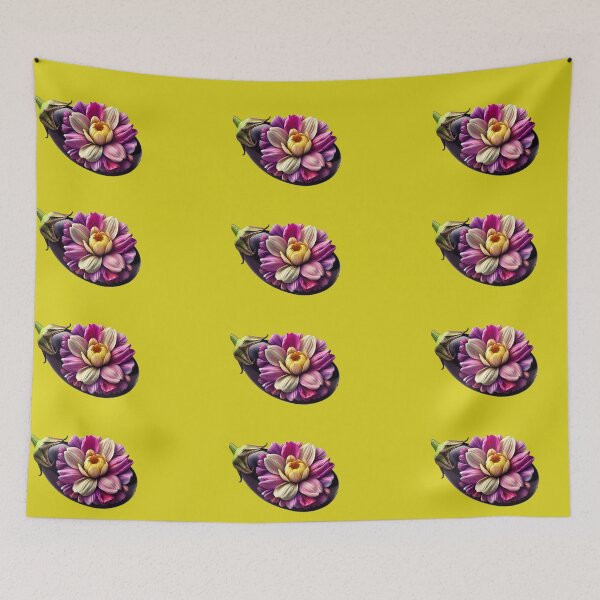 Item preview, Enticing Egg plant with petals of Joy designed and sold by annenambiro.