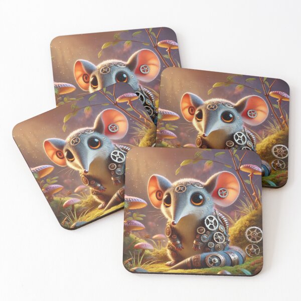 Item preview, Steampunk Elephant Shrew designed and sold by Sillytoe.