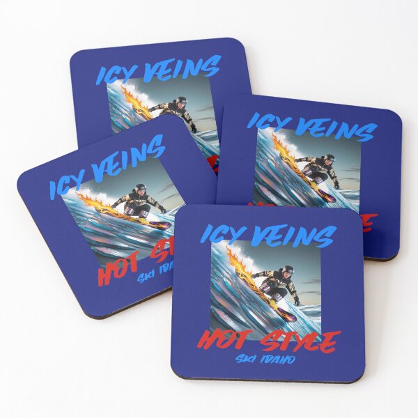 Item preview, Snowboarding: Icy Veins Hot Style Ski Idaho ID016 designed and sold by R-Marc-Designs.