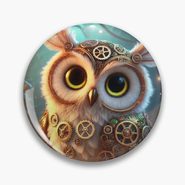Item preview, Steampunk Elf Owl designed and sold by Sillytoe.