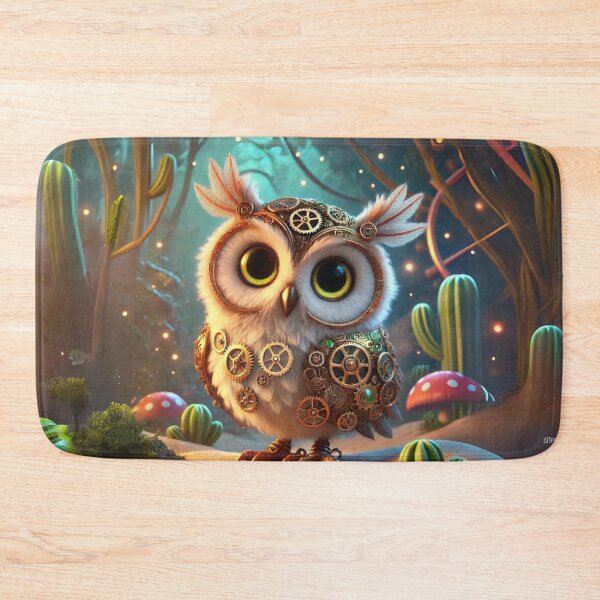 Item preview, Steampunk Elf Owl designed and sold by Sillytoe.