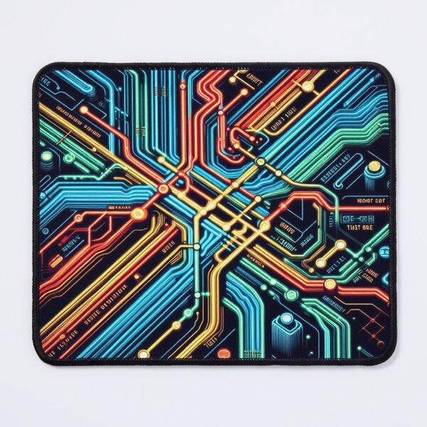 Item preview, Underground Map Abstract Art designed and sold by Simplybe1.