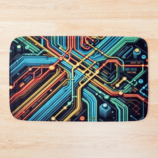 Item preview, Underground Map Abstract Art designed and sold by Simplybe1.