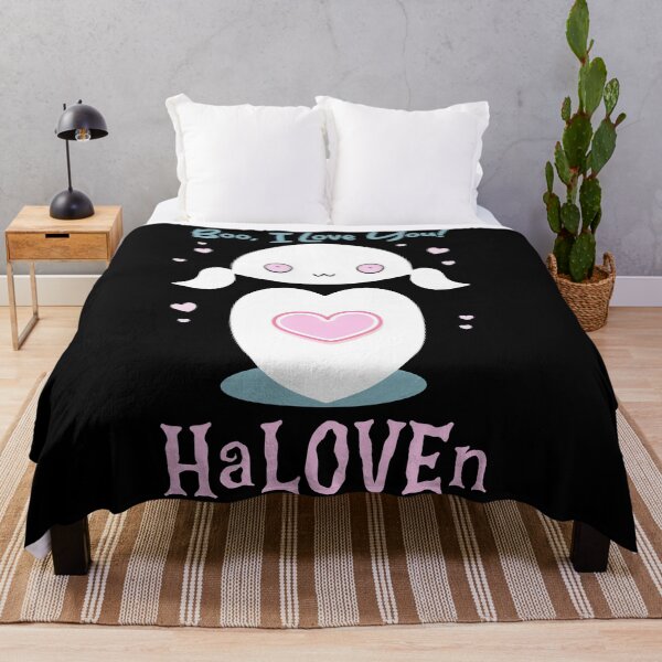 Item preview, Kawaii Ghost with Heart – "Boo, I Love You!" HaLOVEn Design designed and sold by Prime-Studio.