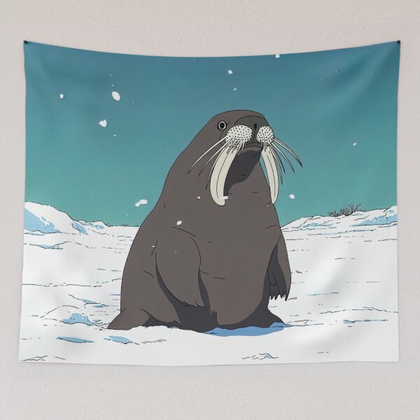 Item preview, Walrus | Anime style designed and sold by ComicsFactory.