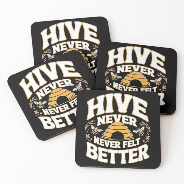 Item preview, HIVE NEVER FELT BETTER - Bee Hive Design, Positive Vibes, Buzzing Energy, Bee Lover Gift, Feel Better Art, Perfect for Friends, Family, Women, and Sisters designed and sold by love3617.