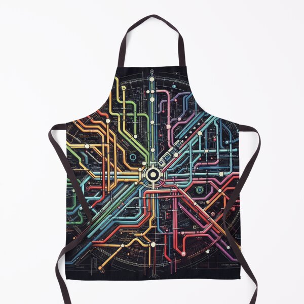 Item preview, Underground Color Map Mandala designed and sold by Simplybe1.
