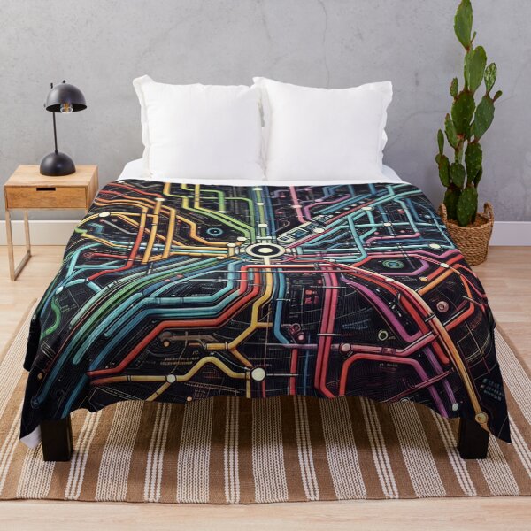 Item preview, Underground Color Map Mandala designed and sold by Simplybe1.