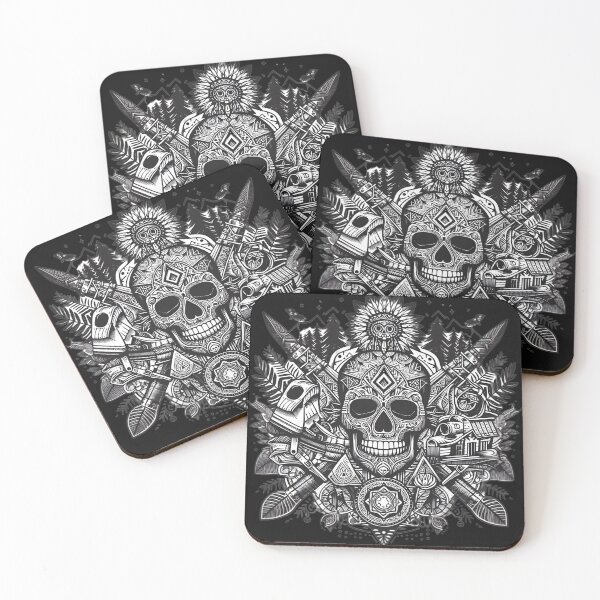 Item preview, Skull and Feathers designed and sold by CASSINI-1997.