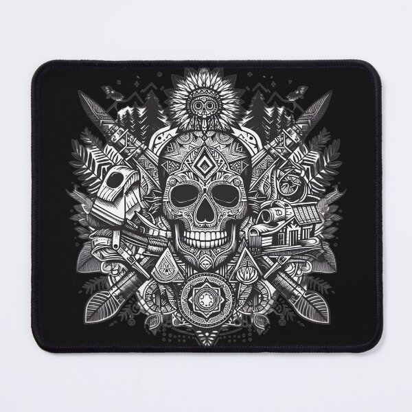 Item preview, Skull and Feathers designed and sold by CASSINI-1997.