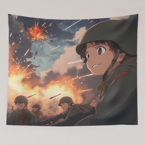 Item preview, War | Anime style designed and sold by ComicsFactory.