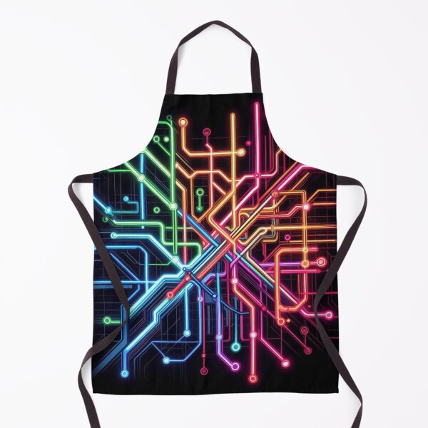Item preview, Underground Map Neon Colors designed and sold by Simplybe1.