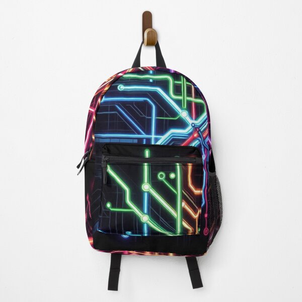 Item preview, Underground Map Neon Colors designed and sold by Simplybe1.
