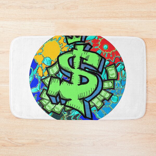 Item preview, Pop Art dollar Cash Graffiti 24 designed and sold by LowEndGraphics.