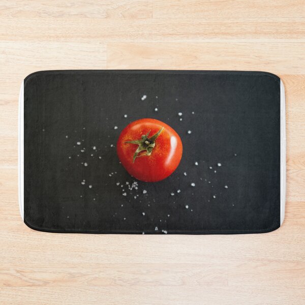 Artikelvorschau, Tomaten und Salz auf schwarzem Hintergrund entworfen und verkauft von Luka Šper.