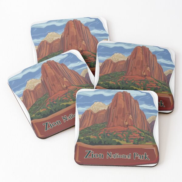 Item preview, Cartoon Zion National Park designed and sold by FireRanger20.