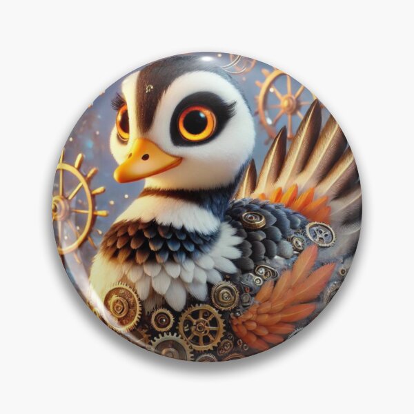 Item preview, Steampunk Emperor Goose designed and sold by Sillytoe.