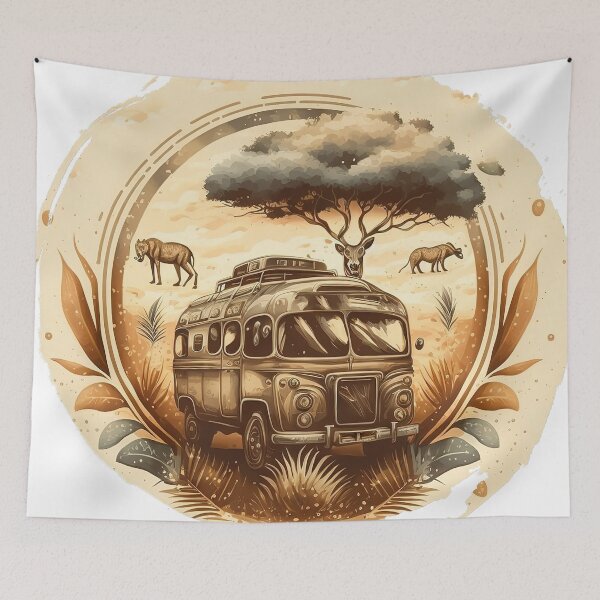 Item preview, Majestic Safari Scenes designed and sold by WildlifeSafari.