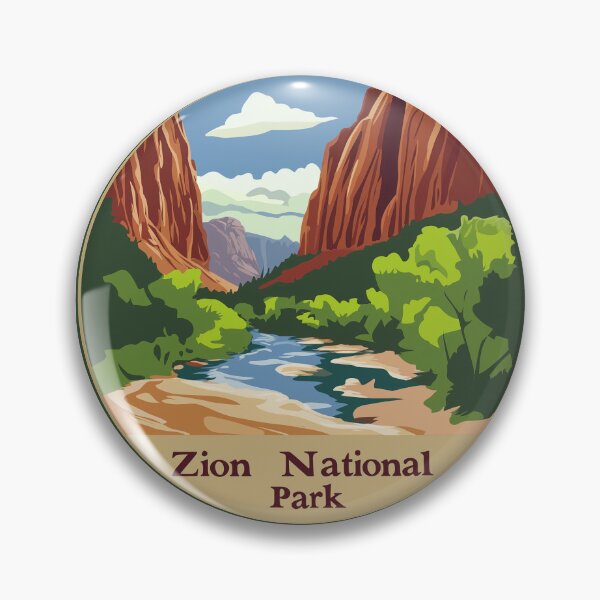 Item preview, Cartoon Zion National Park designed and sold by FireRanger20.