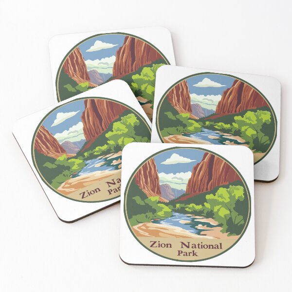 Item preview, Cartoon Zion National Park designed and sold by FireRanger20.