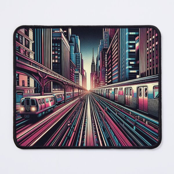 Item preview, American City Railway Art designed and sold by Simplybe1.