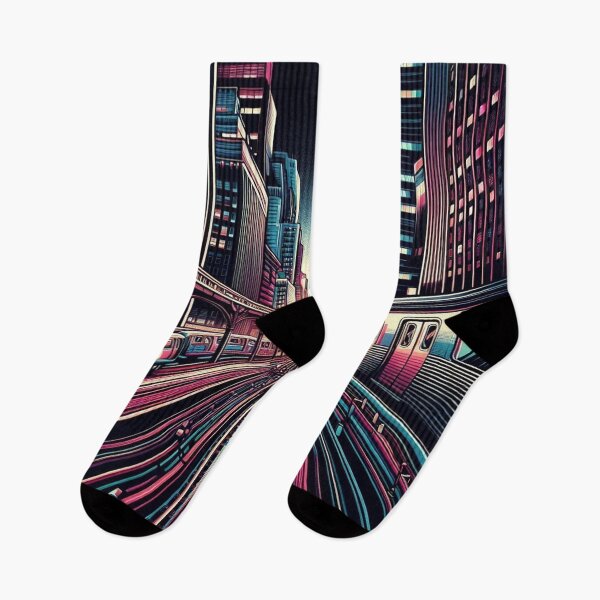 Item preview, American City Railway Art designed and sold by Simplybe1.