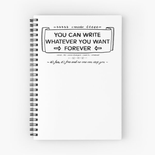 Item preview, Reminder for Fanfic Writers designed and sold by See Anna Draw.