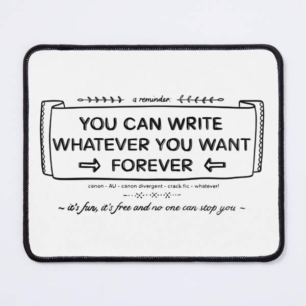 Item preview, Reminder for Fanfic Writers designed and sold by See Anna Draw.