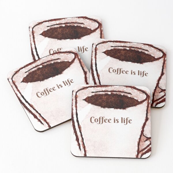 Item preview, Coffee is life  designed and sold by Tonyasartprints.