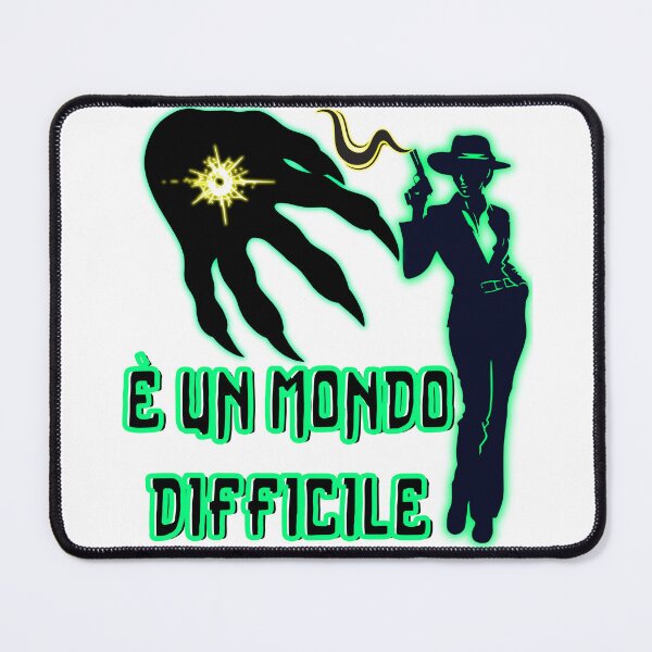Item preview, É UN MONDO DIFFICILE designed and sold by stickersrafisa.