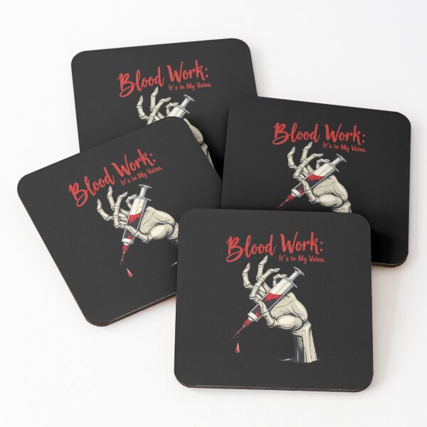 Item preview, Phlebotomy Technician: Blood Work - It's in My Veins designed and sold by PixelEyeArts.