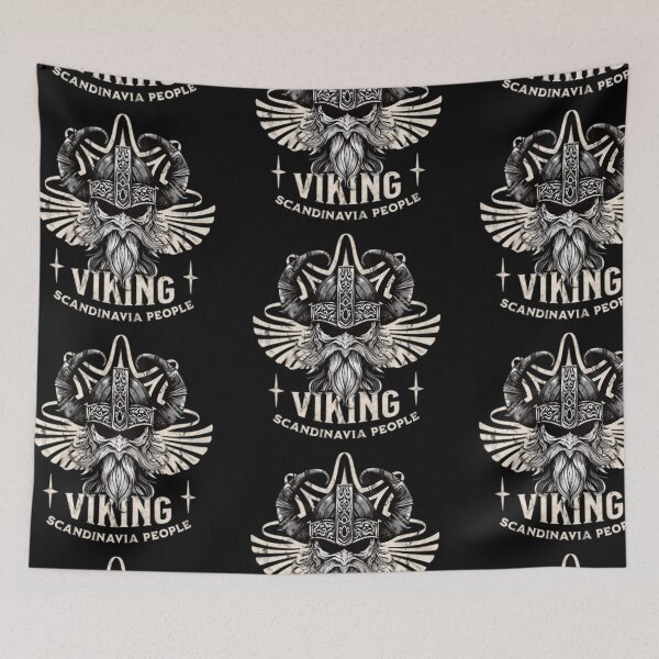Item preview, Viking Nordic Scandinavia People Valhalla designed and sold by LuizSilva1983.