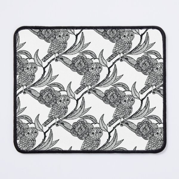Item preview, The owls are not what they seem – Medieval Manuscript Inspired Design Illustration by jemma jamie skidmore  designed and sold by Jemma Jamie Skidmore.