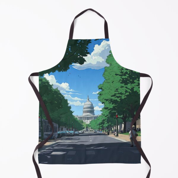 Item preview, Washington DC | Anime style designed and sold by ComicsFactory.