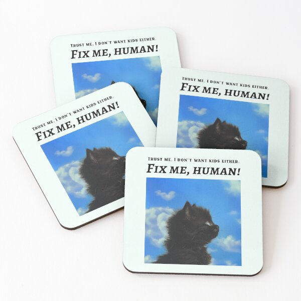 Item preview, Trust Me, I Don’t Want Kids Either. Fix Me, Human! designed and sold by Anna Halasek.