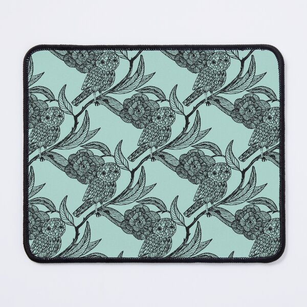 Item preview, Baby blue  and Floral Pattern – Medieval Manuscript Inspired Design Illustration by jemma jamie skidmore  designed and sold by Jemma Jamie Skidmore.