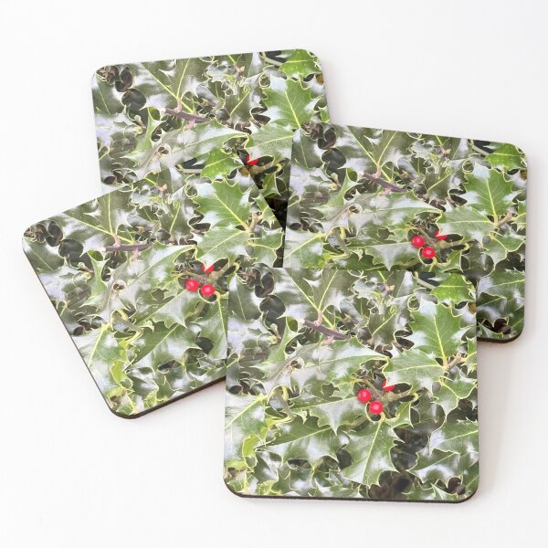 Item preview, Holly and Berries designed and sold by ColourfulNomad.