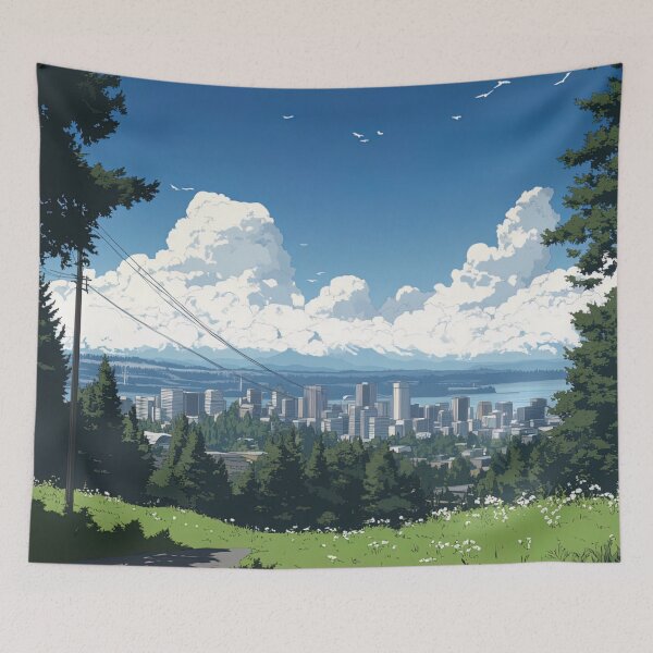 Item preview, Washington state | Anime style designed and sold by ComicsFactory.