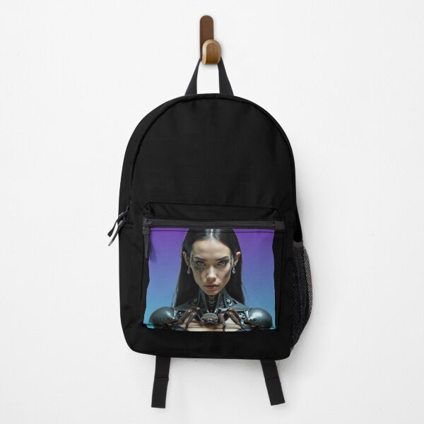 Item preview, Cyborg girl with tarantula designed and sold by Planet Utoppia.