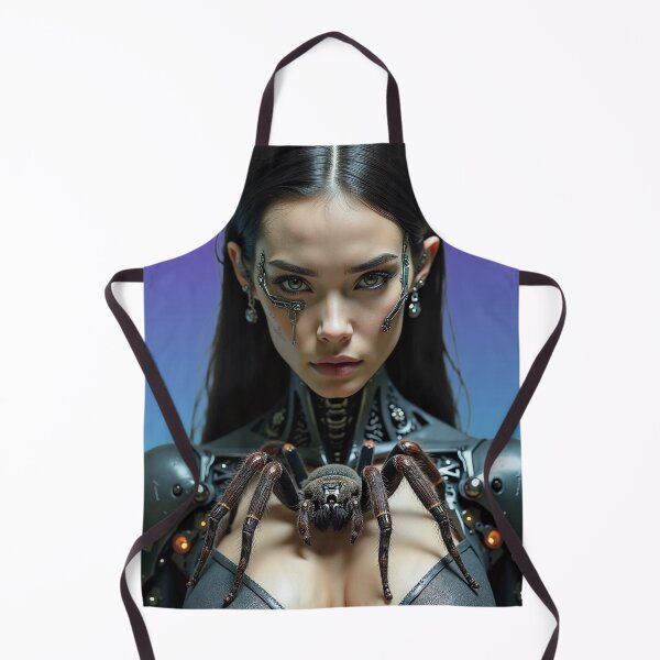 Item preview, Cyborg girl with tarantula designed and sold by Planet Utoppia.