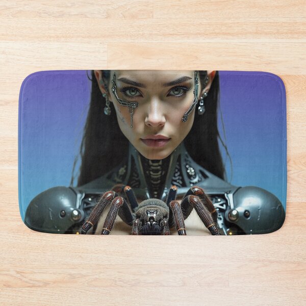 Item preview, Cyborg girl with tarantula designed and sold by Planet Utoppia.