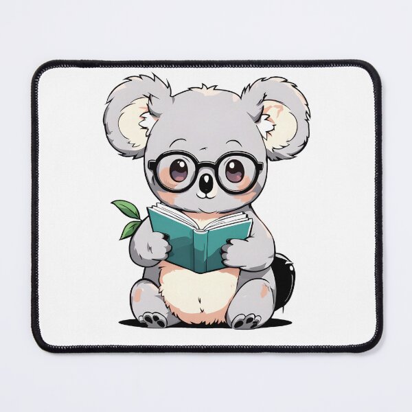 Item preview, Koala Reading Book Adorable Design with Glasses designed and sold by RetroPop23.