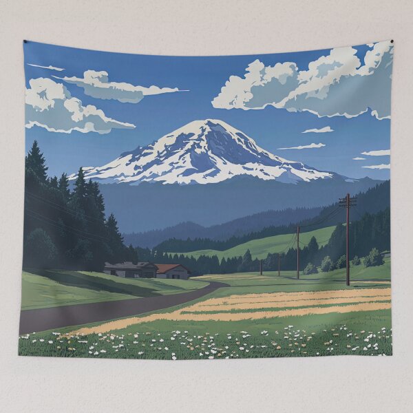 Item preview, Washington, United States of America | Anime style designed and sold by ComicsFactory.