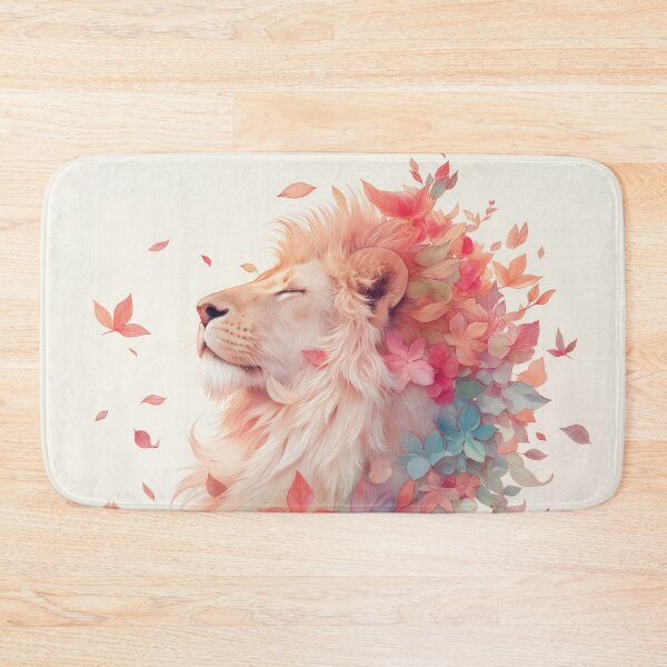 Item preview, Lion Dreamy Floral Mane designed and sold by AshiraCreations.