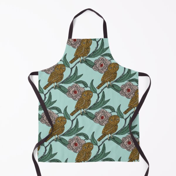 Item preview,  Owl and Floral Pattern – Medieval Manuscript Inspired Design Illustration by jemma jamie skidmore  designed and sold by Jemma Jamie Skidmore.