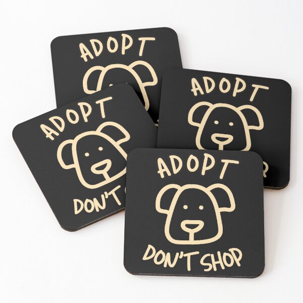 Item preview, Adopt Don't Shop designed and sold by ProWittyDesigns.