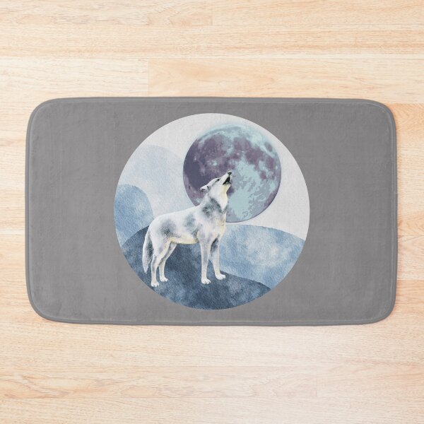 Item preview, The wolf howls at the moon designed and sold by agamilion.