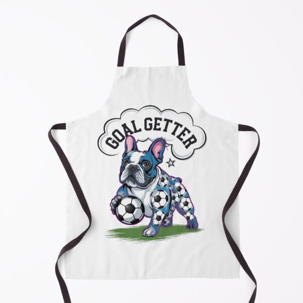 Item preview, Goal Getter French Bulldog Soccer Fun Design designed and sold by Petpixy.