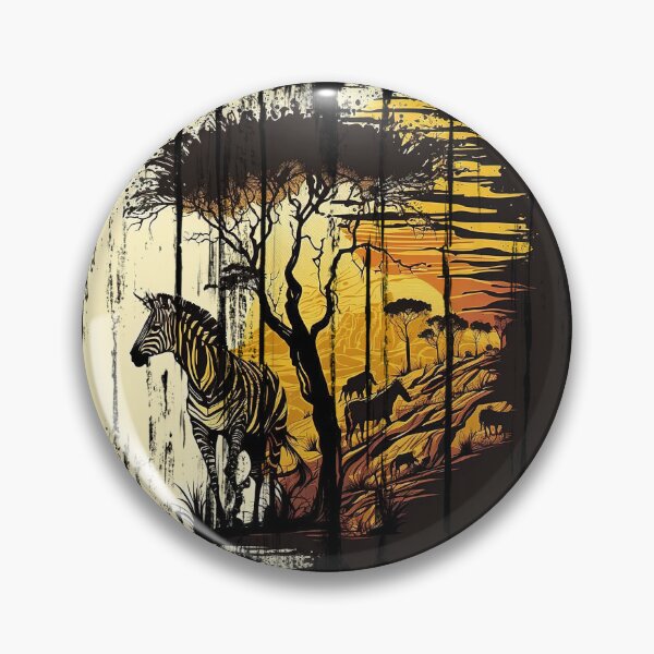 Item preview, Majestic Zebra Plains designed and sold by WildlifeSafari.